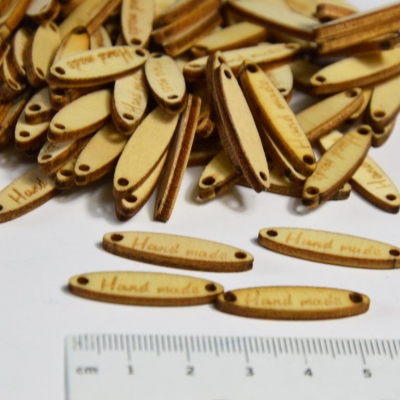 Etikett | handmade | oval